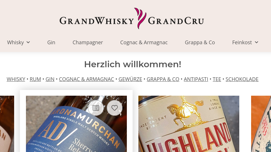 GrandCru JTL Webshop Upgrade- Featured Shot